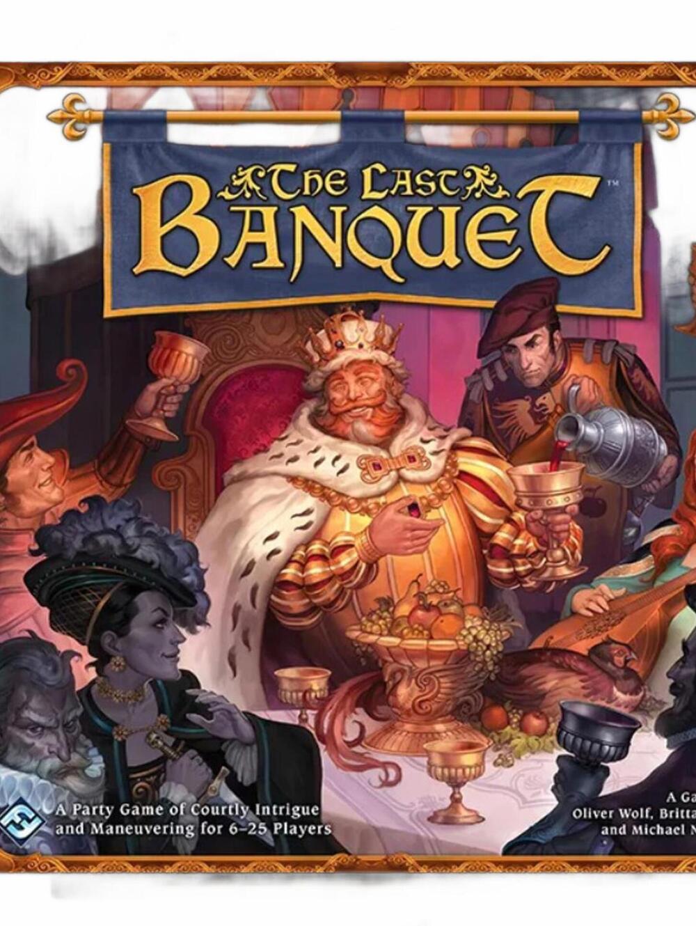 The Last Banquet Board Game / Strategy and Intrigue for 6-12 Players / EUC